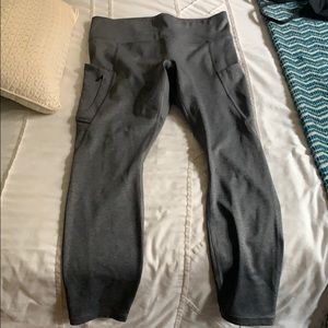 Athleta Gray Leggings NEVER WORN